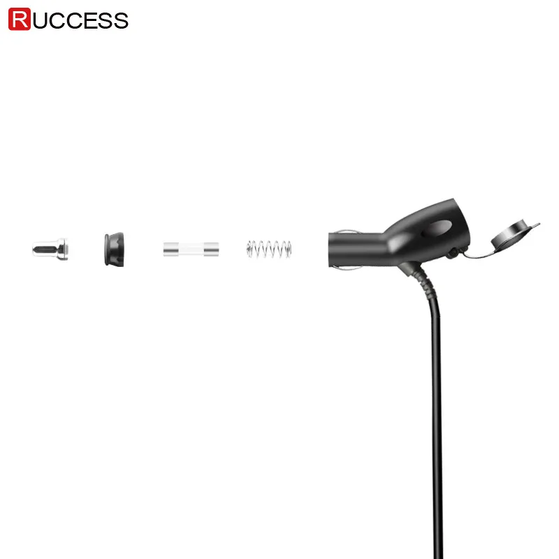 Автомобильный видеорегистратор RUCCESS 12 В постоянного тока радар детектор двойной