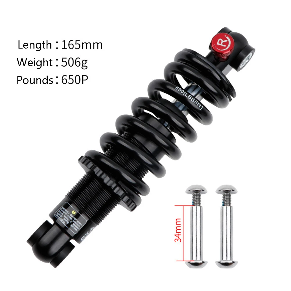 

KS MTB Mountain Bike Alloy Air Rear Shock Absorber Adjustable Damping Travel Downhill Travel EXA 291R