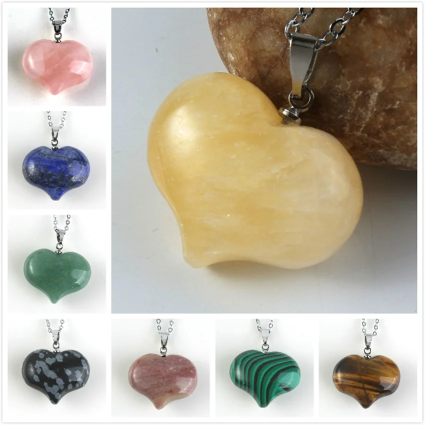 Женское Ожерелье с лазуритом FYJS цепочка уникальным покрытием серебром розовый