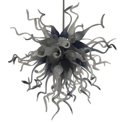 Популярная ручная стеклянная люстра освещение для нового дома художественное