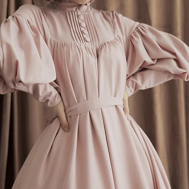 

Lolita Dress Women Gothic Vintage Japan Palace Princess Lantern Sleeve Cute Party Oversize Sweet Cosplay Costume Japan Vestidos