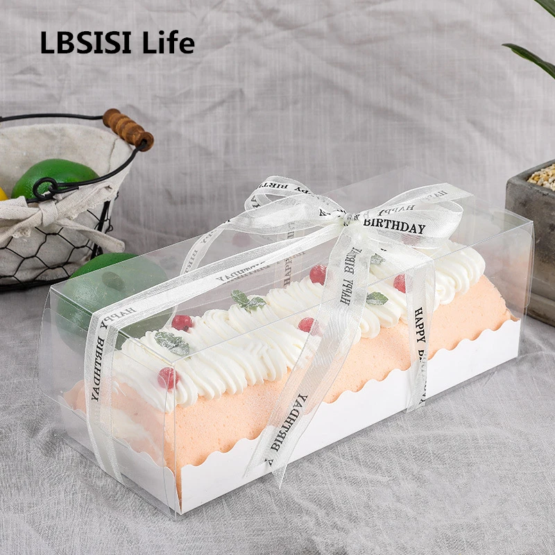 LBSISI Life 10 шт. швейцарская коробка для упаковки прозрачная пластиковая рулонов