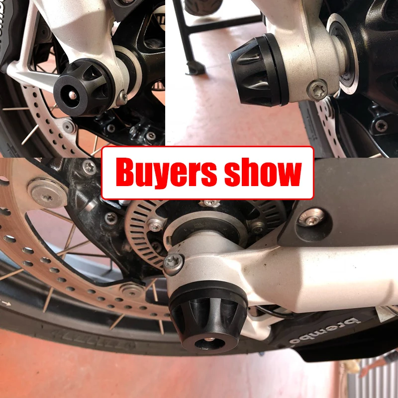 Передняя ось колесо вилки R1200GS R1250GS ползунок протектор противоударный Коврик Для