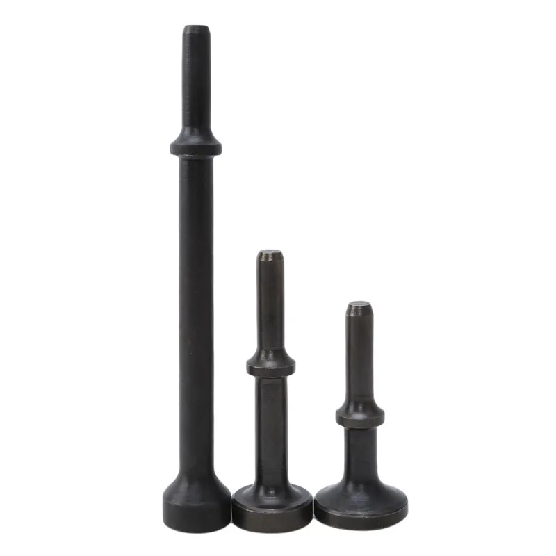 

3pcs Smoothing Pneumatic Hammer BitS Long Bit Tool & 1 * Spring Tire Repair 5AC800218 Black Car Repair Tool