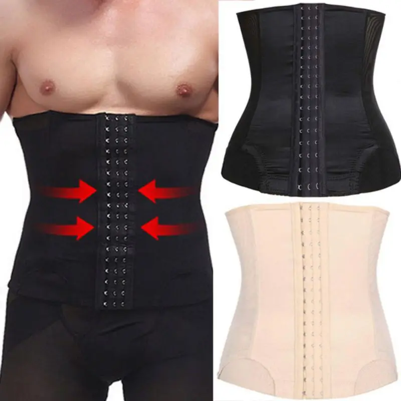 

2019 Waist Trainer Shapers Girdle Slimming Belt Body Slimming Modeling Strap Belt Male Corse Shapewear