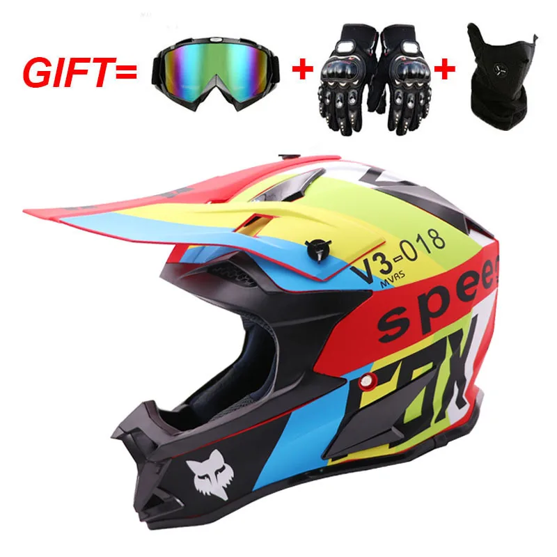 Шлем для мотокросса горного велосипеда спуска на гору полный шлем мужчин и