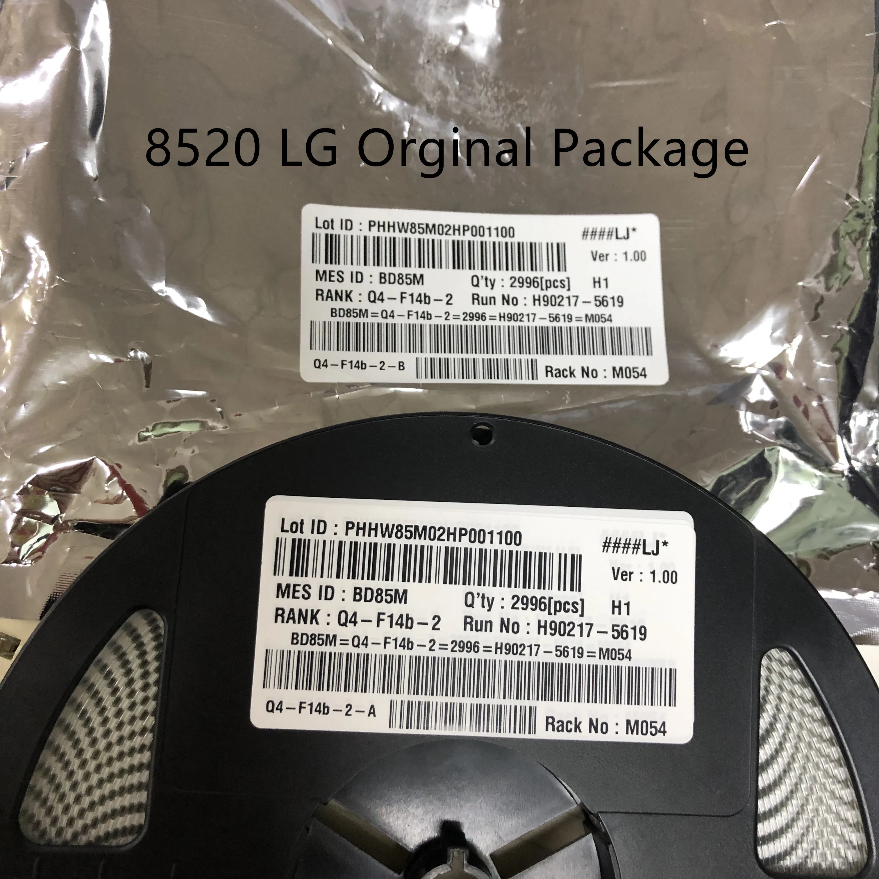 100 шт. для LG SMD 8520 светодиодный ная подсветка 0 5 Вт 3 в холодный белый 50-55 лм