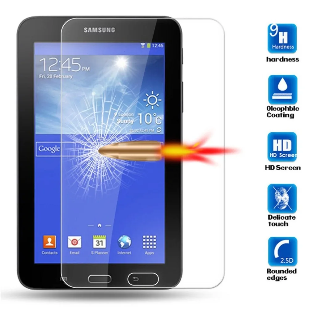 Закаленное стекло для планшета Galaxy Tab 3 Lite 7 0 дюйма Защитная пленка экрана Samsung E