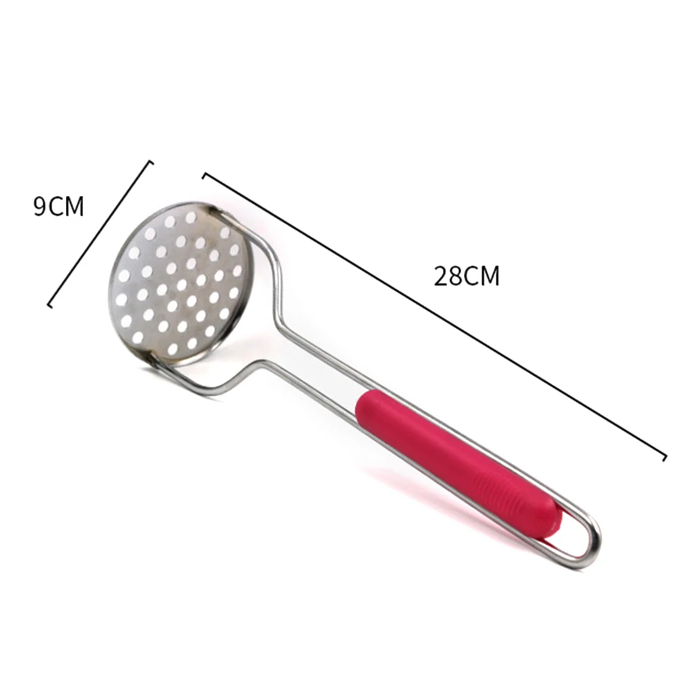 

HOT SALES!!! Non Slip Handle Stainless Steel Potato Masher Ricer Vegetable Fruit Blender Tool Wholesale Dropshipping New Arrival