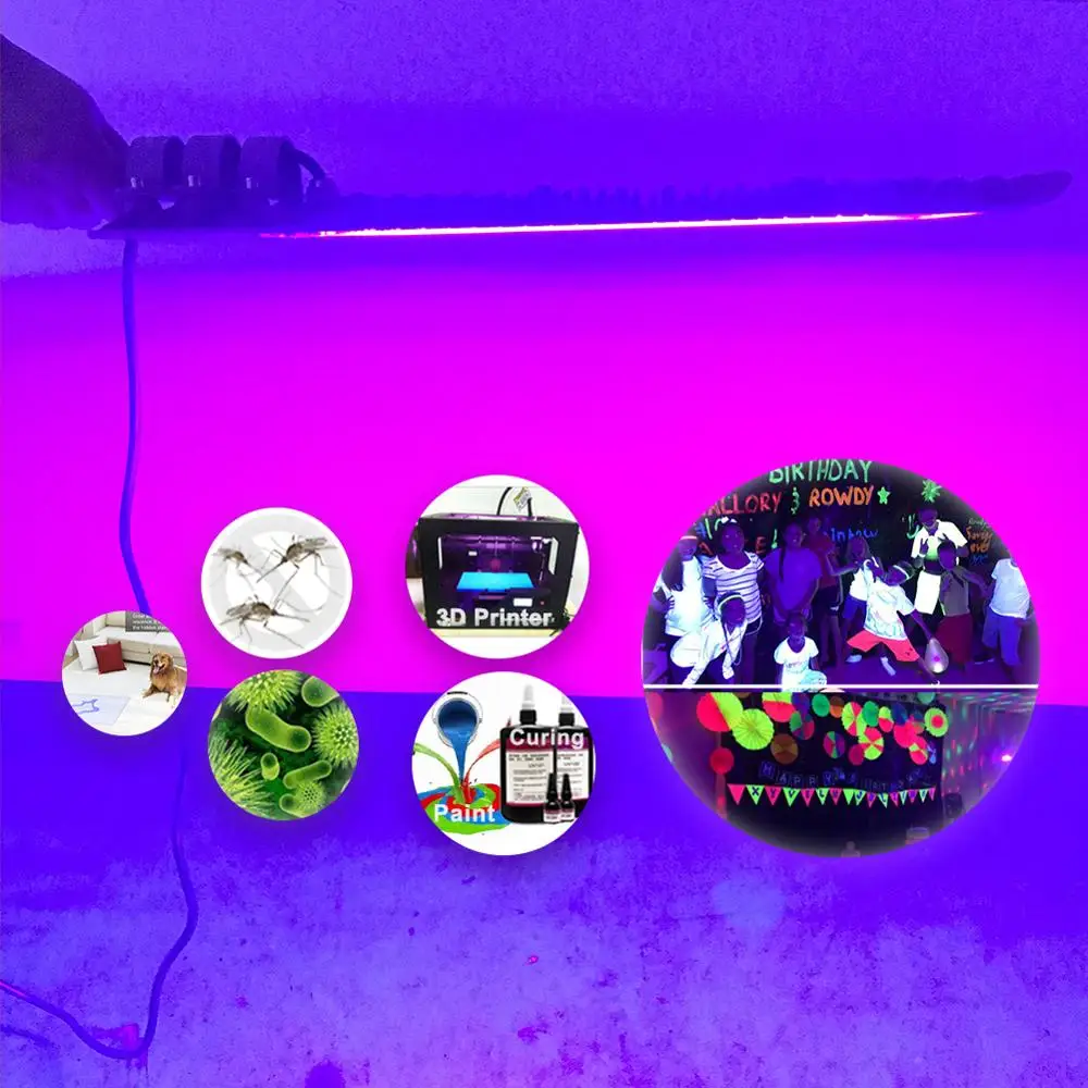 УФ лампа для дискотеки нм светодиодный сценический эффект Ультрафиолетовый