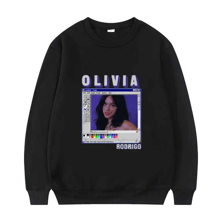 

Olivia Rodrigo Vintage Pullover Hip Hop Sweatshirt Men Women Casual Clothes Cool Sweatshirts Man Woman Hip Hop Loose Streetwear