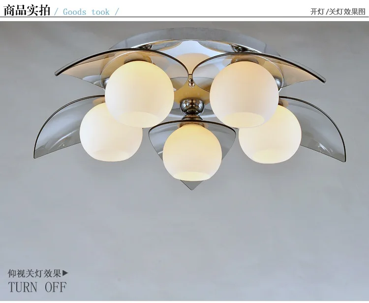 

modern wrought iron ceiling lotus flower crystal light Bedside Aluminum Ceiling Lamp Fixtures lighting light home decoration