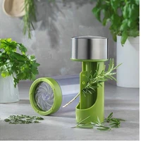 2 in 1 manual vanilla grinder kitchen helper parsley fruit and vegetable chopper kitchen grater tool baking auxiliary tools