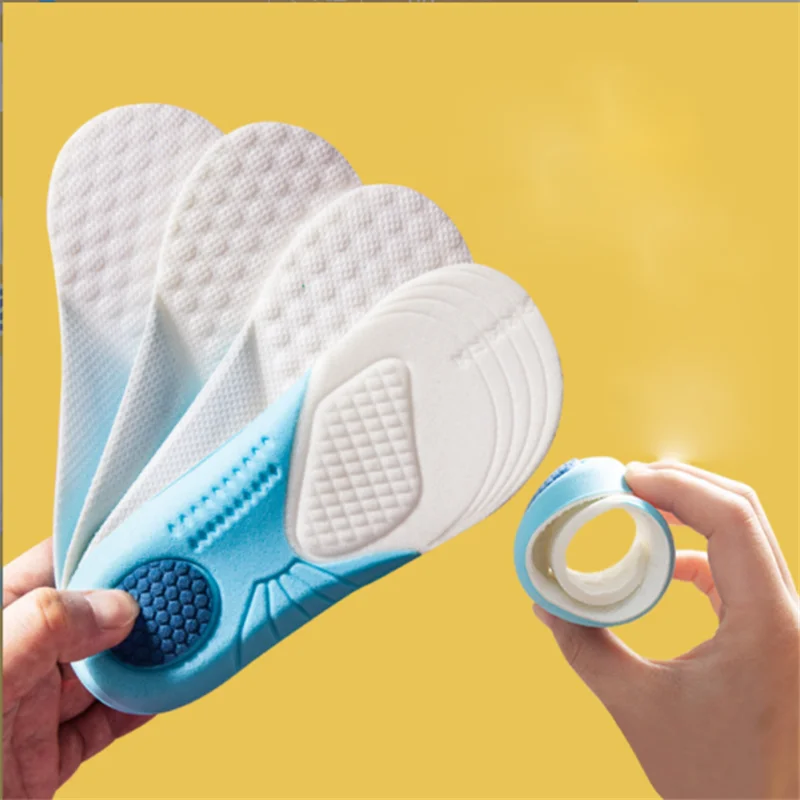 

Children Sports Foam Insoles Orthopedic Arch Support Shoes Pad Comfortable Perform Heel Cushion Plantar Fasciitis Sole