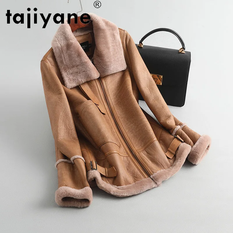 

Tajiyane winter coats women 2020 real fur coat woman genuine sheepskin jackets female 100% wool jakcet mujeres abrigos TN370