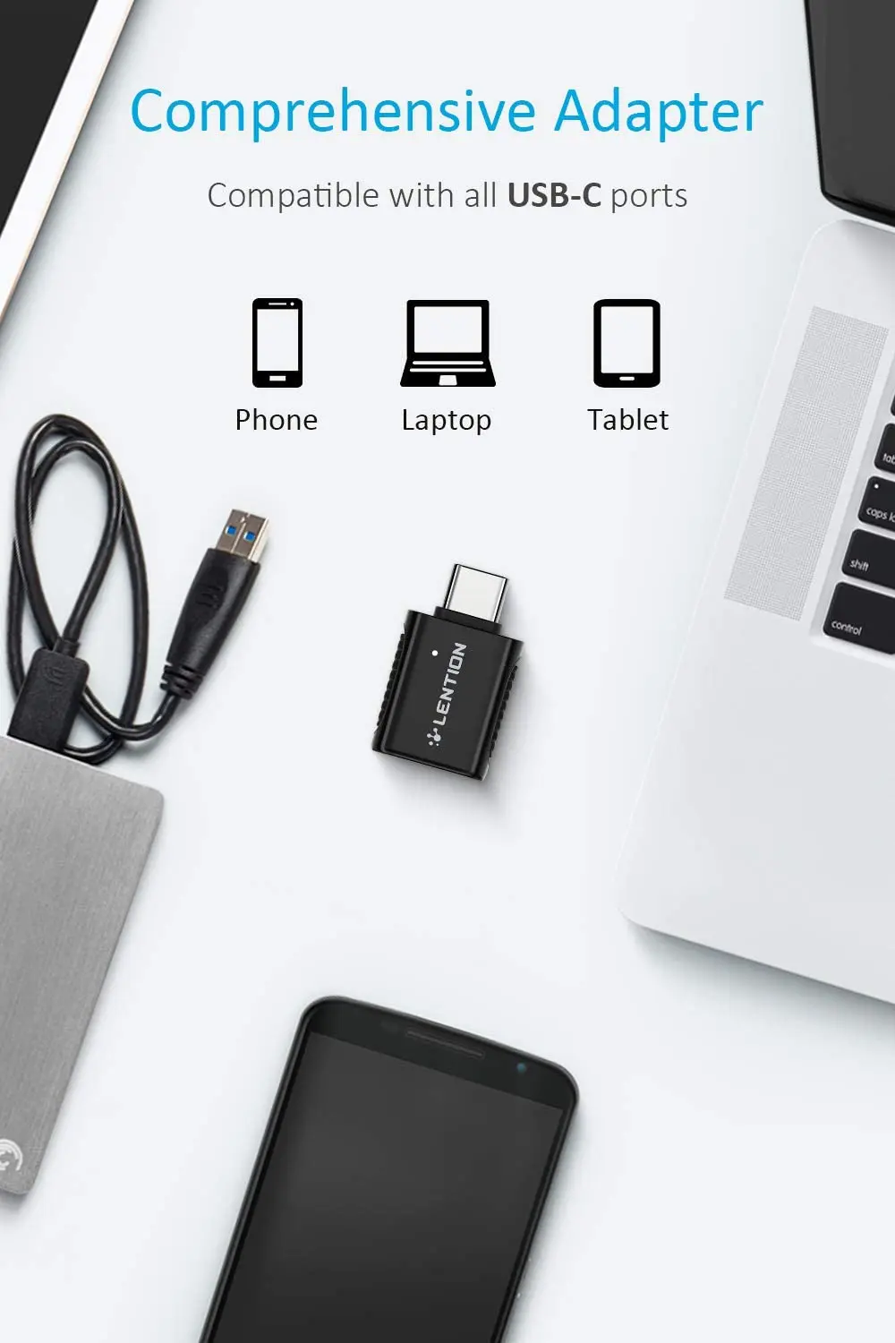 Переходник с USB C на 3 0 переходник OTG со штекером Type гнездо для 2020 2016 MacBook Pro новый iPad