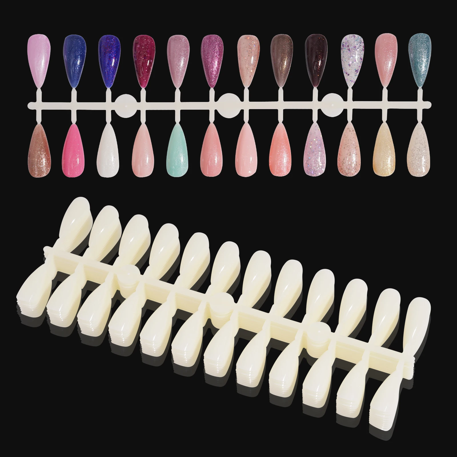 

240pcs bag nail tips for display book
