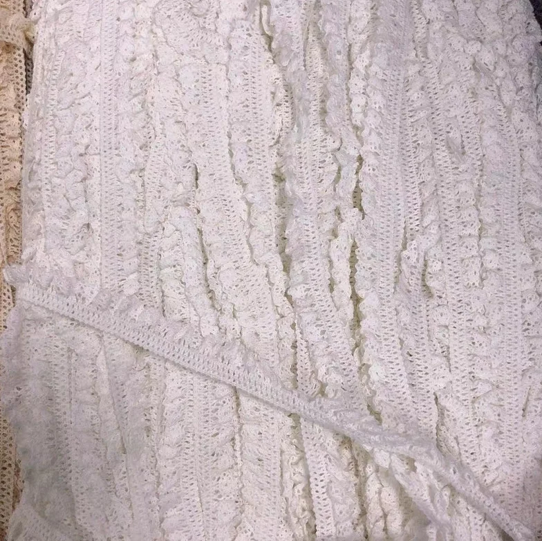 Лидер продаж! 10 метров хлопок эластичное кружево отделка шитье Материал