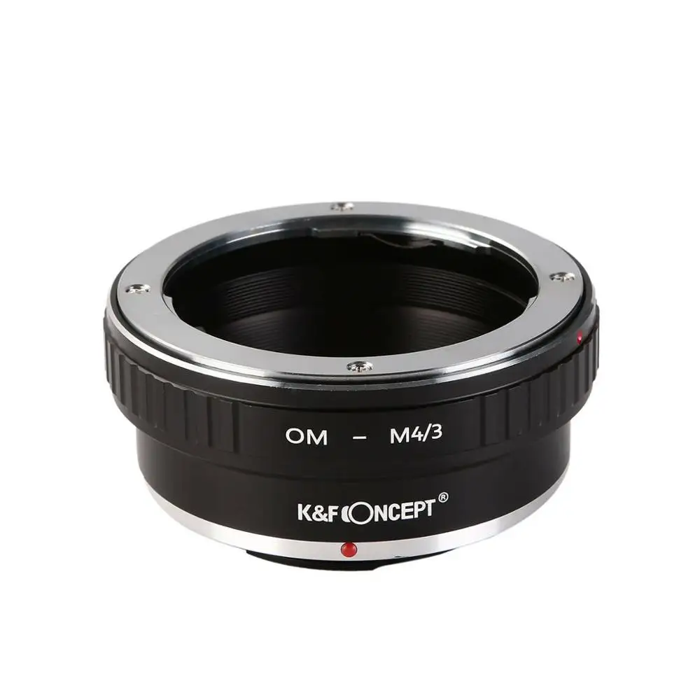 Адаптер K& F для крепления объектива OM к корпусу камеры Micro 4/3 для Olympus Panasonnic G1/G2/GF1 M43 E-P1/E-P2/E-PL1