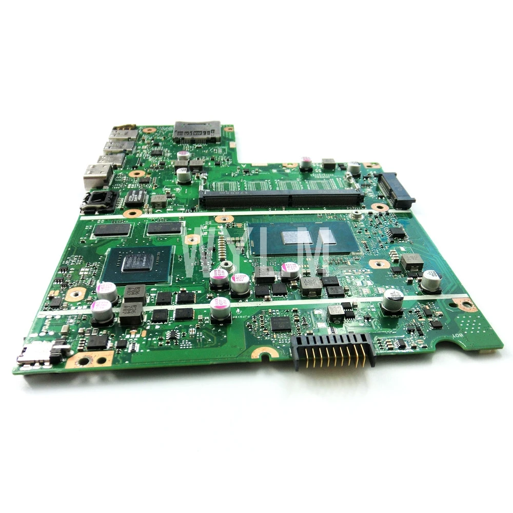 X541UVK i5-7200CPU без Оперативная память для ASUS F541U X541 X541U X541UVK X541UJ Материнская плата ноутбука X541UVK материнская плата Тесты ОК