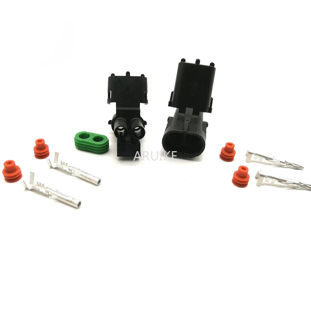 5 комплектов, 2P коннекторы, Погодный пакет, фотоэлектрический провод, Кабельная вилка, 18-14 GA 2,5 мм