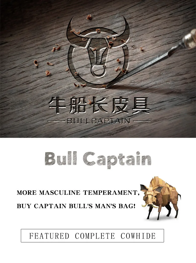 Бренд BULL CAPTAIN, натуральная кожа, Повседневный слинг, нагрудный пакет, мужская сумка через плечо, мужская сумка-мессенджер из воловьей кожи