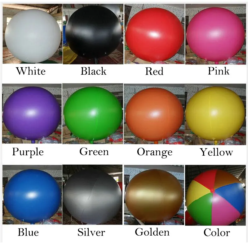 2 м ПВХ рекламный надувной гигантский шар крупногабаритный праздничный