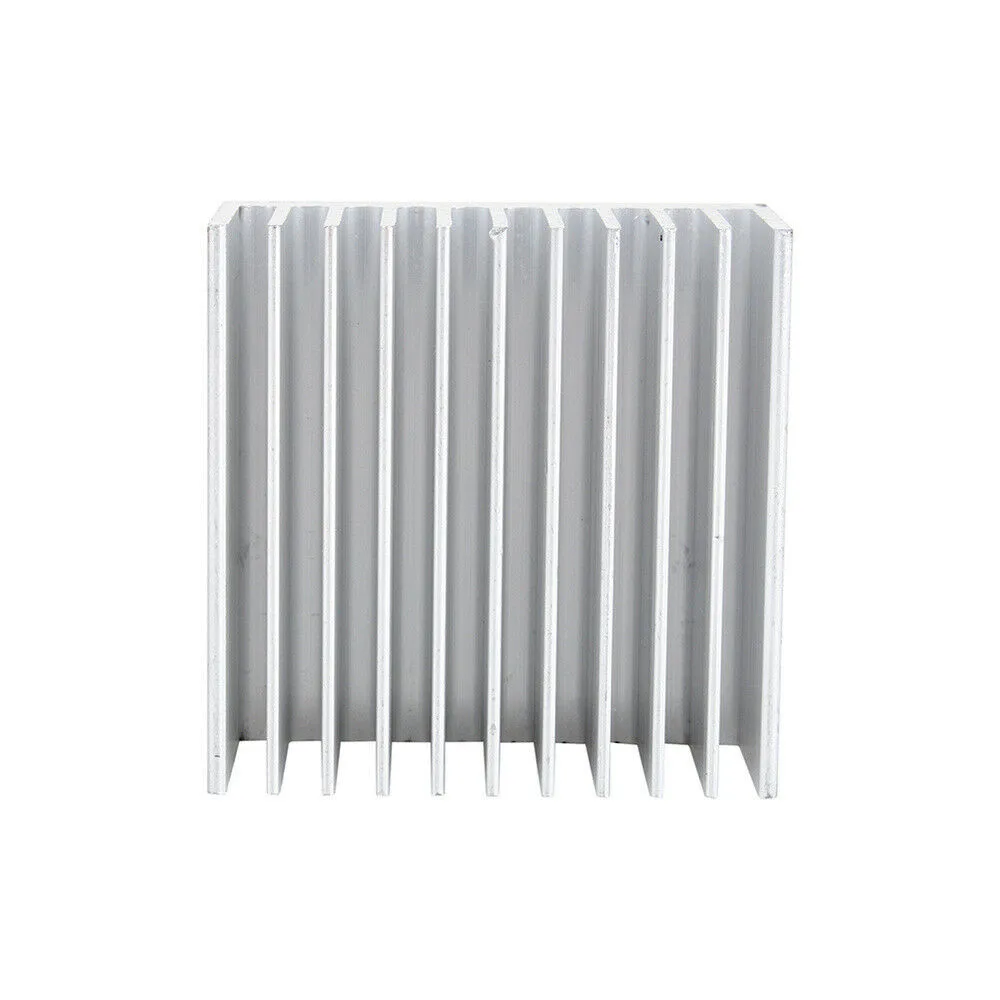 

5pcs 40x40x20mm Silver Aluminium Heat Sink Cooling Fin Radiator Heatsink Aluminum Silver About 204 Grams Weight