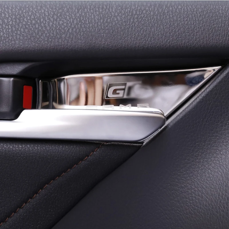 Модификация для Toyota Camry 2018 2019 внутренняя накладка на дверную чашу внутреннее