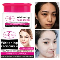 whitening cream even skin tone brighten oil control moisturizing nourish repair anti aging anti acne collagen face care 80ml