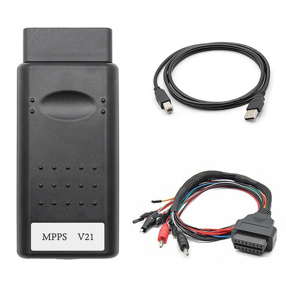 

Диагностический инструмент MPPS V18 Ecu чип диагностический сканер TRICORE + многозагрузный кабель MPPS V21 .12.3.8 V16 V13 Flasher диагностический кабель