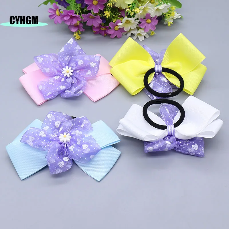 wholesale New Fashion scrunchie hair ties big Elastic band ladies rubber women's hanfu accessories A09-5 |