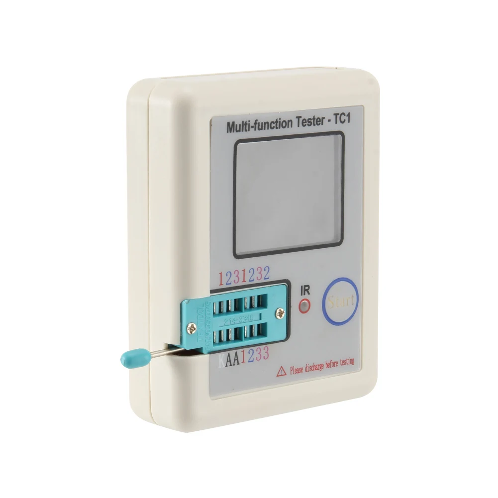 Многофункциональный автоматический детектор транзистор экрана Tester LCR TC1