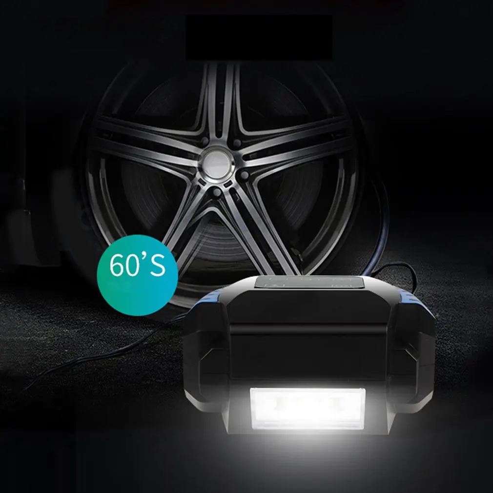 Сенсорный экран шин насос цифровой Воздушный компрессор с большим воздушным