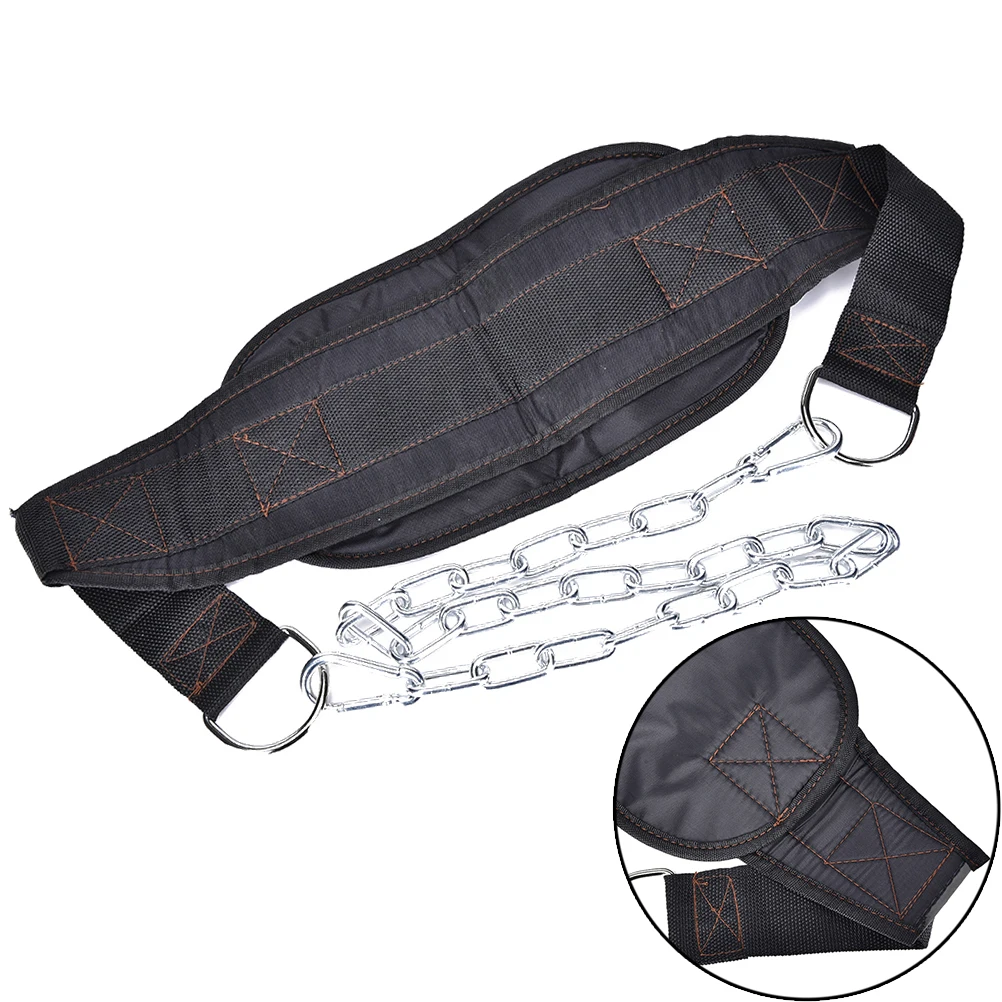 

Load Belt Pull Ups Fitness Equipment Waist Exercise Barbell Belt Body Building Strength Training Muscle Gym Sports Box