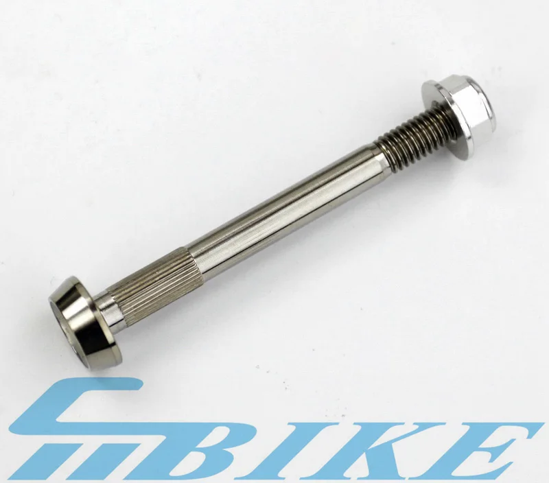 Silver Rear Shocks TWTOPSE Pro 10g титановые задние ударные болты для велосипеда Brompton прочные алюминиевые гайки из сплава блок Подвески болт запчасти - Цвет: Silver Rear Shocks