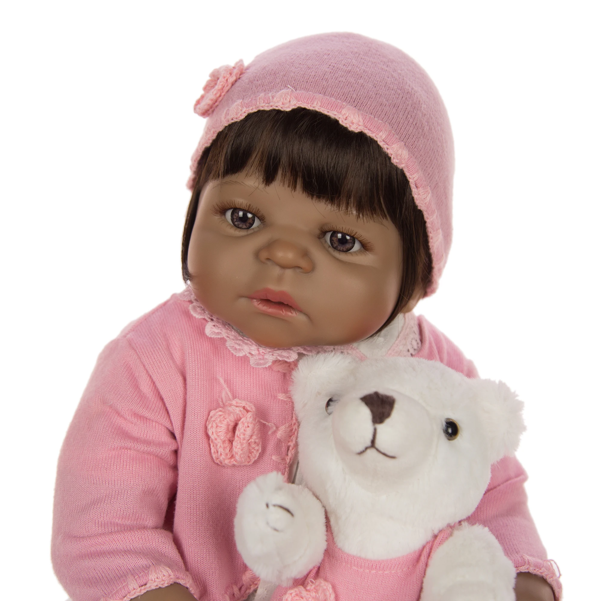 57 см силиконовые куклы для новорожденных Реалистичная Модная Кукла игрушка