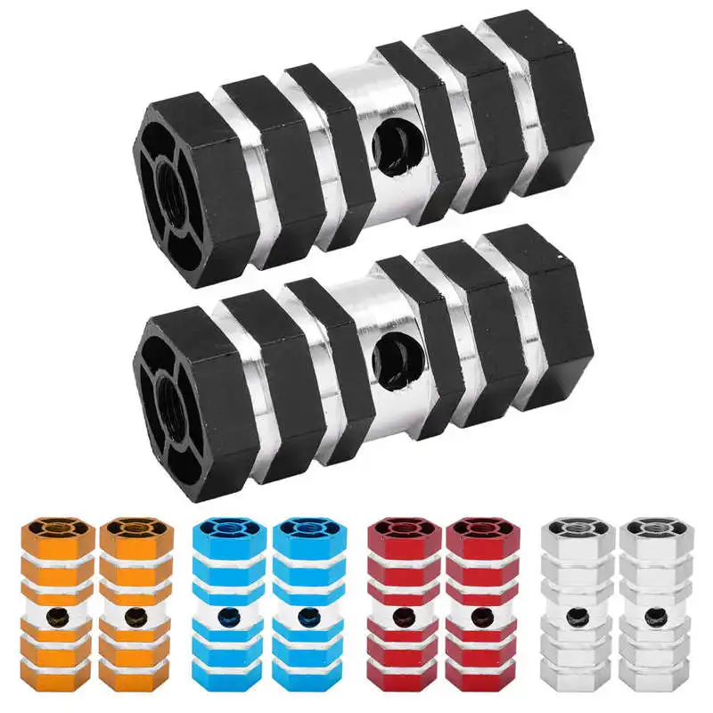 2pcs Bike Pegs Durable Sturdy Portable Antiskid Design Frames Fittings Foot Rests Accessories for Mountain Cycling | Спорт и