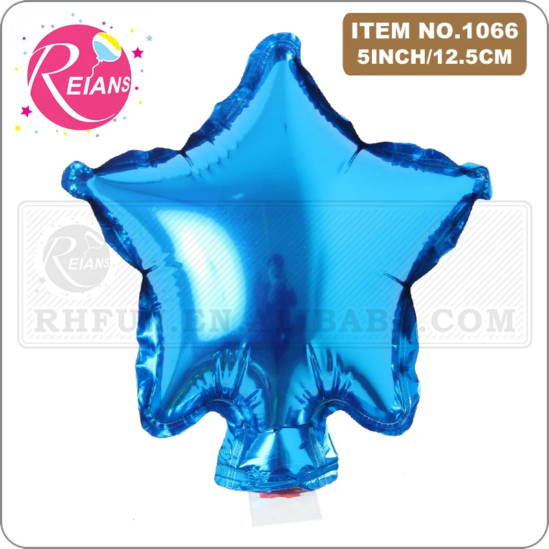 

Mini 5 Inch Star Heart Shape Aluminum Foil Balloons Inflatable Aluminum Balloons Wedding Birthday baby shower Party Decoration