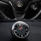 Автомобильные круглые металлические часы с внутренней панелью для Mitsubishi Lancer 9 ASX L200 Colt Pajero Outlander Eclipse, аксессуары для интерьера