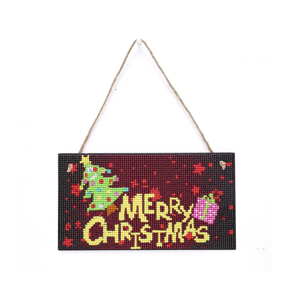 Алмазная живопись 5D сделай сам бирка с мультяшными животными мозаика Набор для