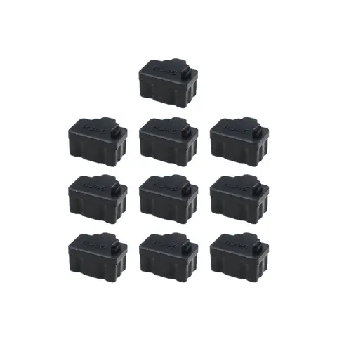 Силиконовые заглушки для сетевого кабеля RJ45, 10 шт - изображение