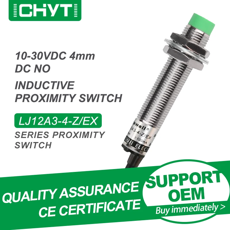 Бесплатная доставка Autewell LJ12A3 4 Z/EX 1NPN DC 10 30V PNP AC 90 250V 100mA мм CE Новый индуктивный