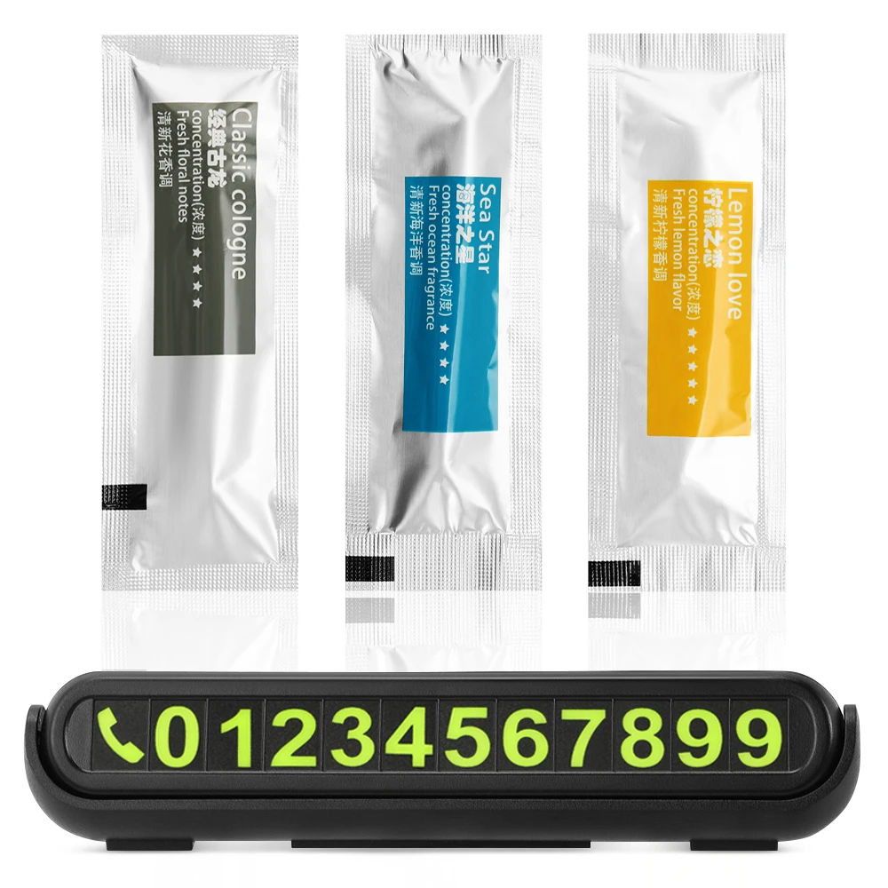 Автомобильный держатель для телефона на номер карты автомобиля с ребристой