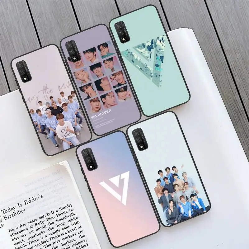 

Seventeen JUN DK JOSHUA kpop Phone Case For Huawei P9 P10 P20 P30 P40 pro lite plus Smart Cover Fundas Coque