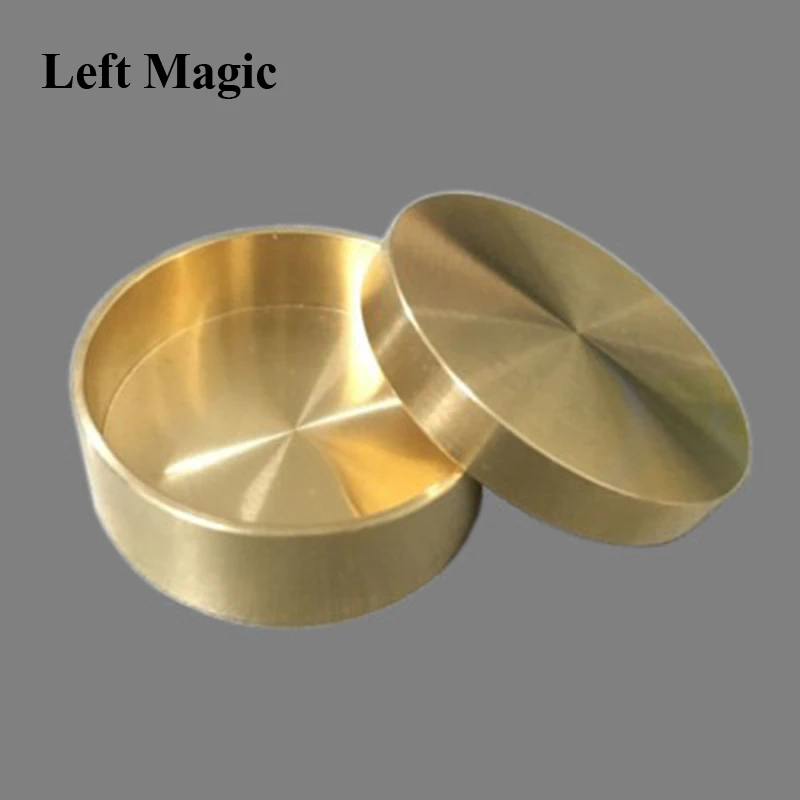 Медная Бостонская коробка полуорганизованная для монет волшебные трюки