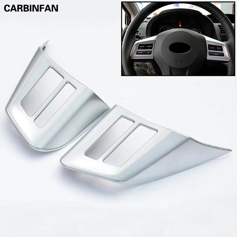 Чехол на руль из АБС-пластика с блестками отделка 2 шт./компл. для Subaru XV 2012 2013 2014 2015 |