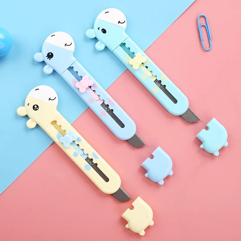 

Канцелярский нож в форме жирафа с крышкой бумажный резак для резки бумаги на стену бумажная коробка открывалка для письма ножи офисные канц...