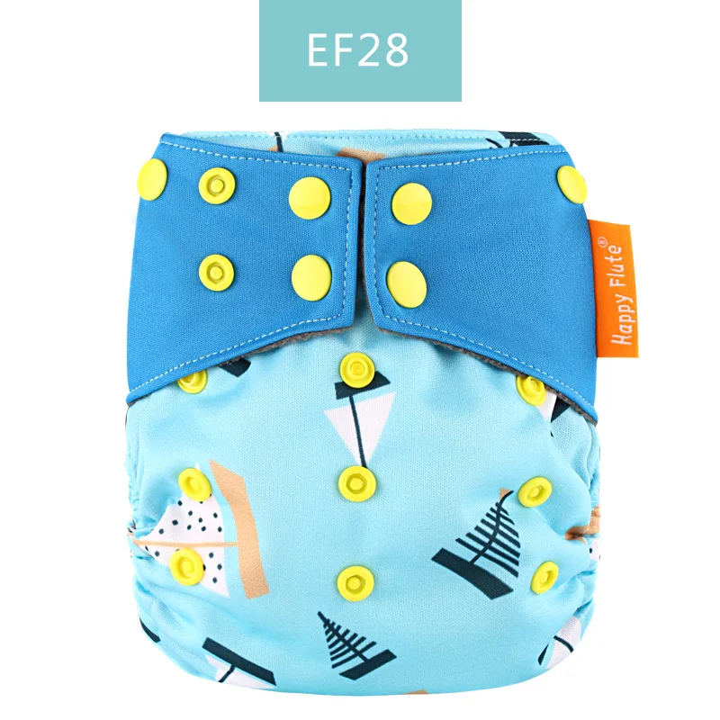 Отлично! HappyFlute бамбуковые темно серые Ночные Детские подгузники 2 вставки