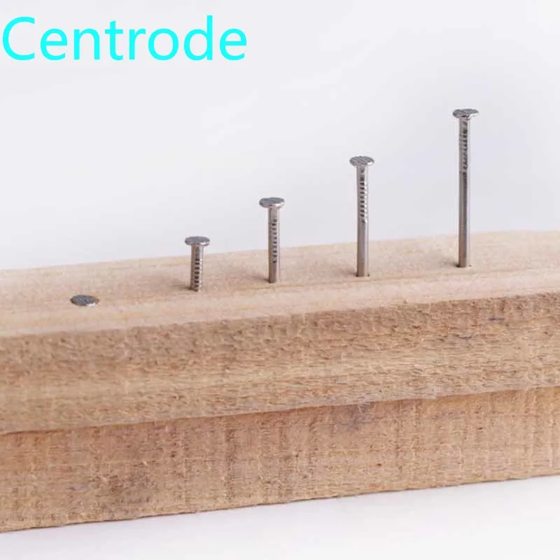 Маникюрные круглые удлиненные маленькие гвозди из нержавеющей стали 304 50